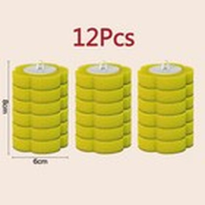 Disposable Toilet Brush Set Toilet Bowl Cleaning System Cleaners with Refills Uk