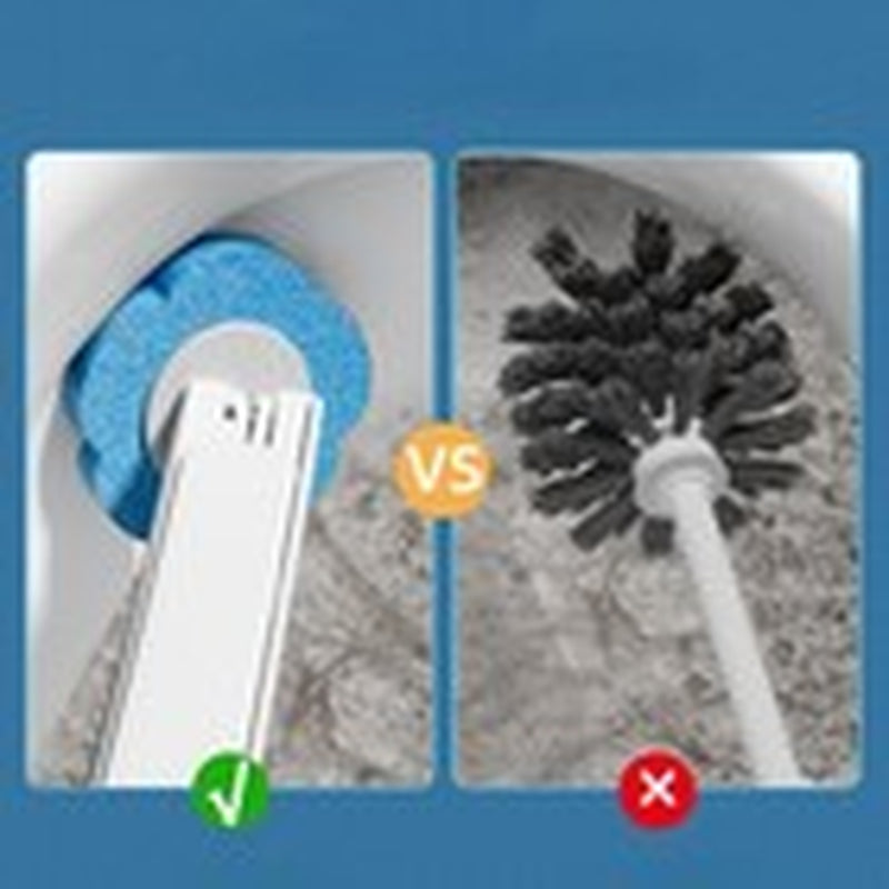 Disposable Toilet Brush Set Toilet Bowl Cleaning System Cleaners with Refills Uk