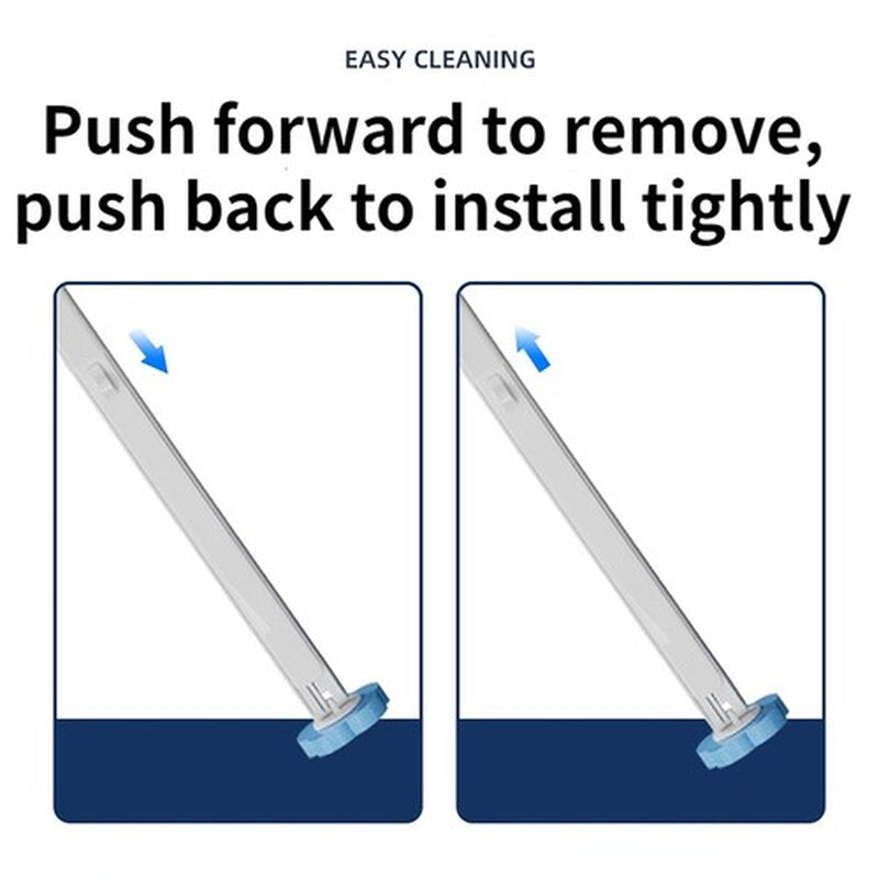 Disposable Toilet Brush Set Toilet Bowl Cleaning System Cleaners with Refills Uk